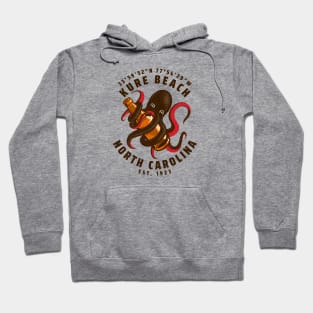 Kure Beach, NC Octopus Summer Vacation Hoodie